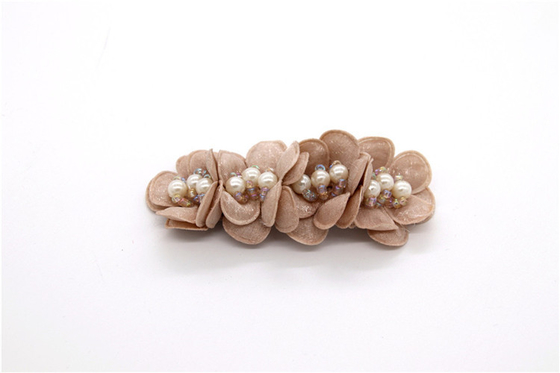 Accesorios hechos a mano flor hecha a mano / zapato de novia decorativo encaje satinado negro, blanco, rojo, azul oscuro