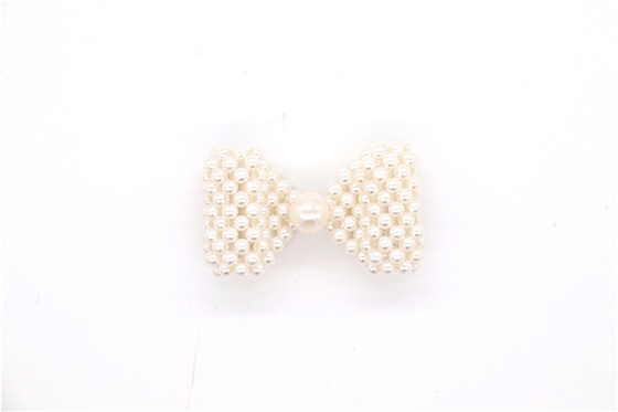 Cuentas hechas a mano, lazo hecho a mano Perlas de imitación de alta calidad, decoración de zapatos con cuentas de vidrio / Accesorios de zapatos de moda
