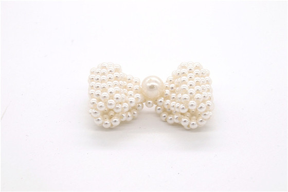 Cuentas hechas a mano, lazo hecho a mano Perlas de imitación de alta calidad, decoración de zapatos con cuentas de vidrio / Accesorios de zapatos de moda