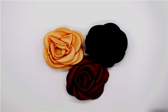 accesorios hechos a mano flor hecha a mano / zapato de novia de boda decorativo Encaje satén negro, blanco, rojo, azul oscuro