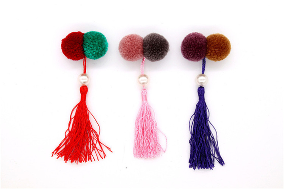 Perlas hechas a mano, arco hecho a mano Perlas de imitación de alta calidad, decoración de zapatos con cuentas de vidrio / accesorios para zapatos de moda