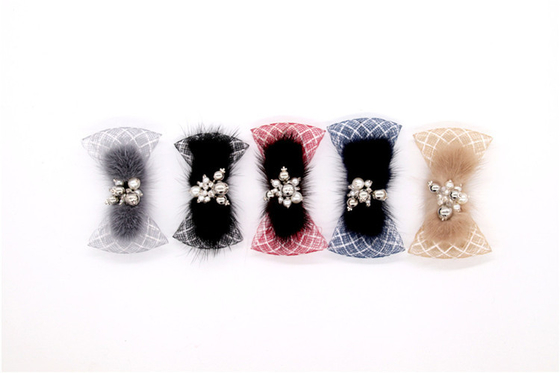 Perlas hechas a mano, arco hecho a mano Perlas de imitación de alta calidad, decoración de zapatos con cuentas de vidrio / accesorios para zapatos de moda
