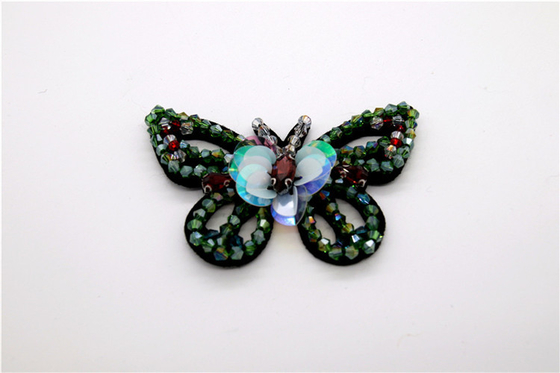 Perlas hechas a mano, arco hecho a mano Perlas de imitación de alta calidad, decoración de zapatos con cuentas de vidrio / accesorios para zapatos de moda