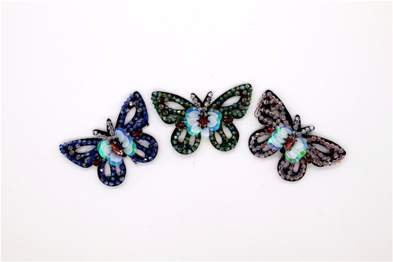 Perlas hechas a mano, arco hecho a mano Perlas de imitación de alta calidad, decoración de zapatos con cuentas de vidrio / accesorios para zapatos de moda