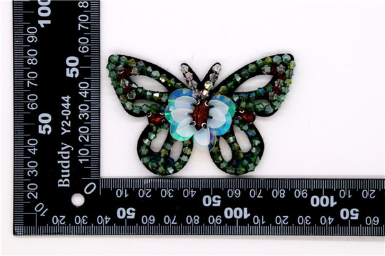 Perlas hechas a mano, arco hecho a mano Perlas de imitación de alta calidad, decoración de zapatos con cuentas de vidrio / accesorios para zapatos de moda