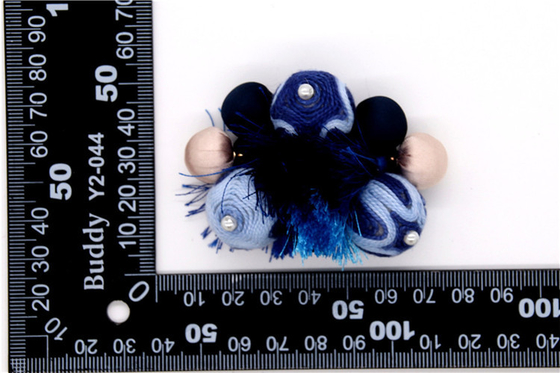 Perlas hechas a mano, arco hecho a mano Perlas de imitación de alta calidad, decoración de zapatos con cuentas de vidrio / accesorios para zapatos de moda