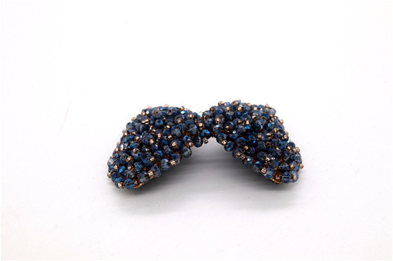 Perlas hechas a mano, arco hecho a mano Perlas de imitación de alta calidad, decoración de zapatos con cuentas de vidrio / accesorios para zapatos de moda