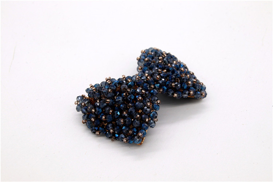 Perlas hechas a mano, arco hecho a mano Perlas de imitación de alta calidad, decoración de zapatos con cuentas de vidrio / accesorios para zapatos de moda