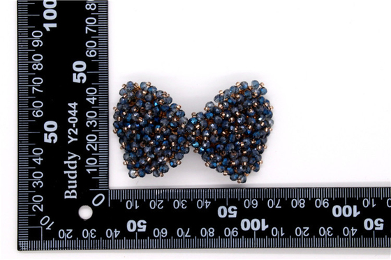 Perlas hechas a mano, arco hecho a mano Perlas de imitación de alta calidad, decoración de zapatos con cuentas de vidrio / accesorios para zapatos de moda
