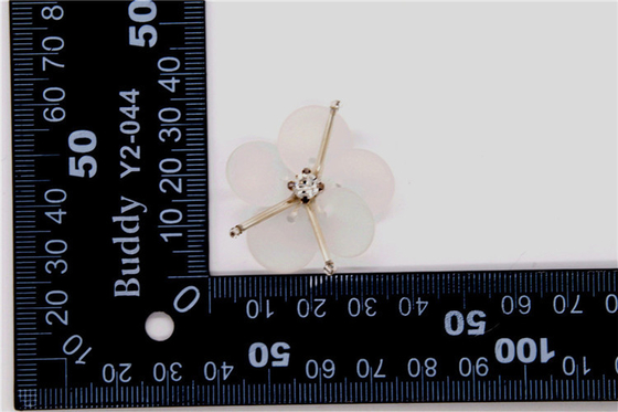 Perlas hechas a mano, arco hecho a mano Perlas de imitación de alta calidad, decoración de zapatos con cuentas de vidrio / accesorios para zapatos de moda