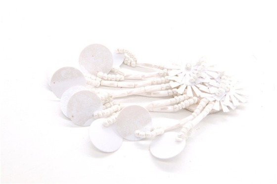 Perlas hechas a mano, arco hecho a mano Perlas de imitación de alta calidad, decoración de zapatos con cuentas de vidrio / accesorios para zapatos de moda