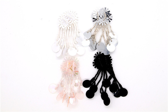 Perlas hechas a mano, arco hecho a mano Perlas de imitación de alta calidad, decoración de zapatos con cuentas de vidrio / accesorios para zapatos de moda