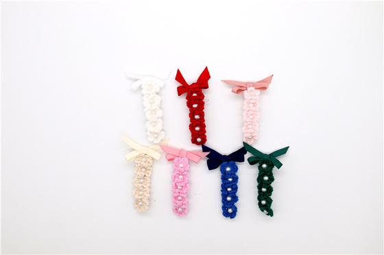 Perlas hechas a mano, arco hecho a mano Perlas de imitación de alta calidad, decoración de zapatos con cuentas de vidrio / accesorios para zapatos de moda