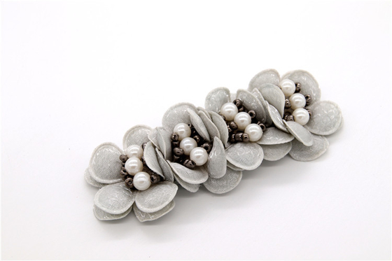 Perlas hechas a mano, arco hecho a mano Perlas de imitación de alta calidad, decoración de zapatos con cuentas de vidrio / accesorios para zapatos de moda