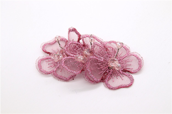 Perlas hechas a mano, arco hecho a mano Perlas de imitación de alta calidad, decoración de zapatos con cuentas de vidrio / accesorios para zapatos de moda