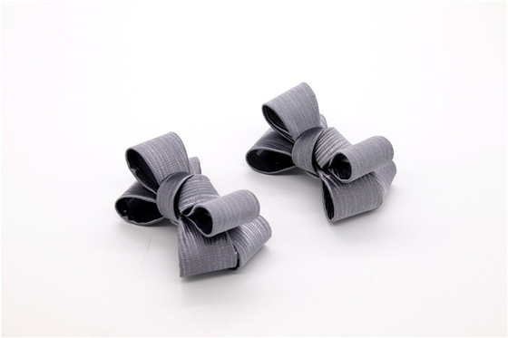 Filamentos de color cinta flor de zapatos con lazos de arco,decoraciones y flores de calzado hechas a mano Filamentos de cinta Beige, blanco, negro, rojo, azul