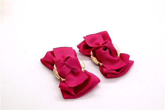 Filamentos de color cinta flor de zapatos con lazos de arco,decoraciones y flores de calzado hechas a mano Filamentos de cinta Beige, blanco, negro, rojo, azul
