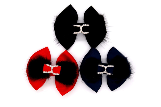 Filamentos de color cinta flor de zapatos con lazos de arco,decoraciones y flores de calzado hechas a mano Filamentos de cinta Beige, blanco, negro, rojo, azul
