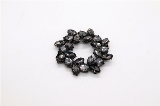 Colorido de alta calidad Rhinestone accesorios de zapatos de mujer clips Certificado SGS