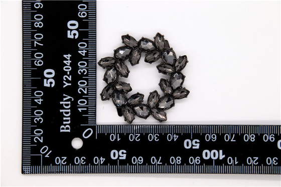 Colorido de alta calidad Rhinestone accesorios de zapatos de mujer clips Certificado SGS