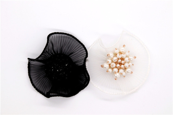 Eco-amigable cordones de zapatos flores diseños de lujo accesorios de decoración