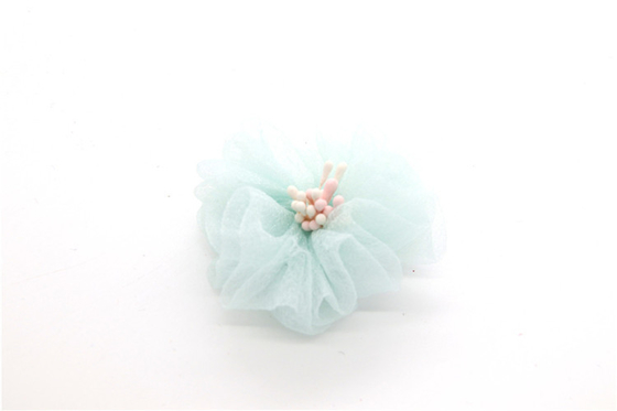 Las flores hechas a mano para zapatos / cabello / correa de cabeza certificadas por SGS