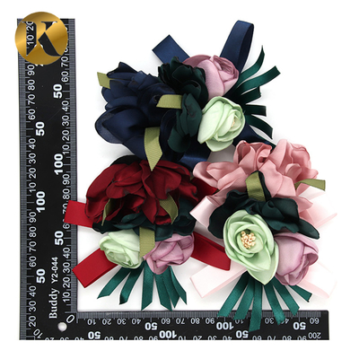 Cintas de zapatos decorativas de color racimo 85*110mm con revestimiento colgante
