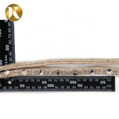 Cuerdas hechas a mano y decorativas por encargo Tamaño 1000 mm Estilo de moda para zapatos