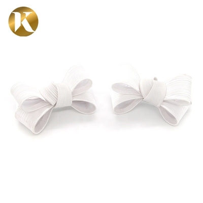 Decoración de zapatos de moda mariposa 80mm*45mm Material de tela especial