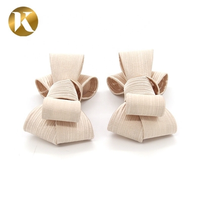 Decoración de zapatos de moda mariposa 80mm*45mm Material de tela especial