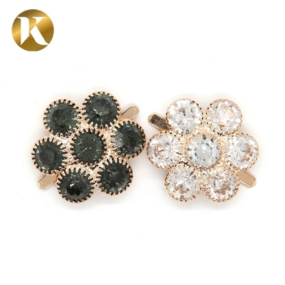 Clips de zapatos decorativos a medida, clips de accesorios de zapatos en forma de flor