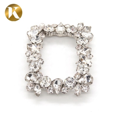 Calzado de cristal para damas Accesorios de decoración 55mm*40mm Estilo de moda