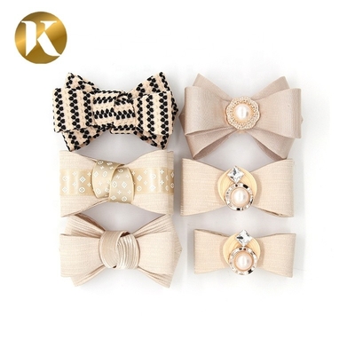 Botellas de moda mariposa Fijaciones de zapatos Material de tela especial hermoso para mujeres