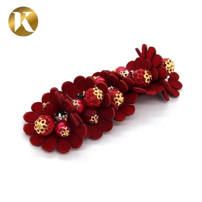 Decoración de flores de zapatos de dama hechos a mano estilo de Europa y América
