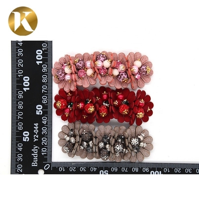 Decoración de flores de zapatos de dama hechos a mano estilo de Europa y América