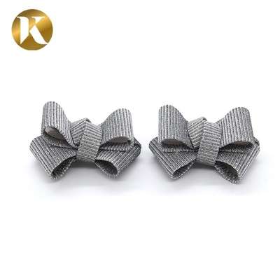 Europa / América Estilo Decorativo Clamps para zapatos Material de tela especial