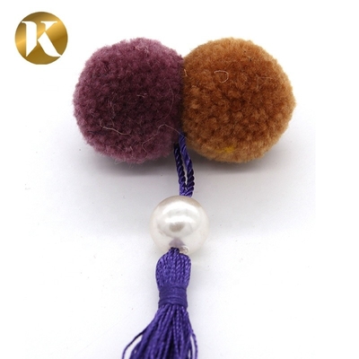 Forma de bola Moda Decoración de zapatos Tejido especial Estilo de Europa y América
