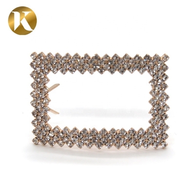 Rectángulo estilo de moda zapatos ornamentales clips 60mm * 40mm material de aleación de zinc