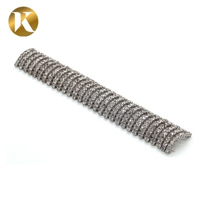 Servicio de personalización de zapatos de decoración de moda de aleación de zinc para sandalias de dama