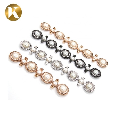 Jewelry Chain Buckle Diy Decoraciones de zapatos Moda Europa y América Estilo