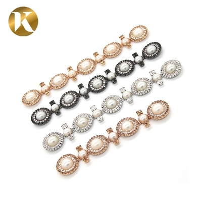 Jewelry Chain Buckle Diy Decoraciones de zapatos Moda Europa y América Estilo