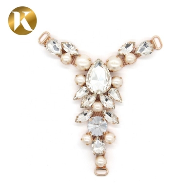 Personalizado Y forma de las mujeres calzado Tassel cadena 95mm * 85mm Tamaño para la belleza