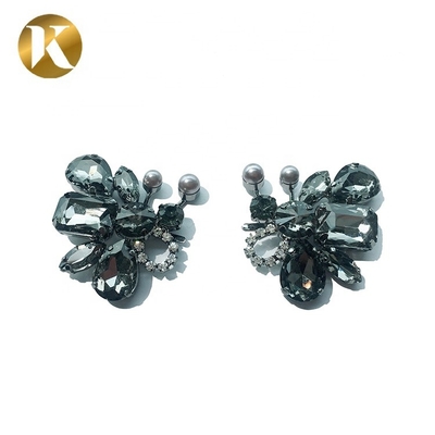 Ornamento de zapatos de cristal de estilo irregular Forma de mariposa de abeja Certificado ROHS2g