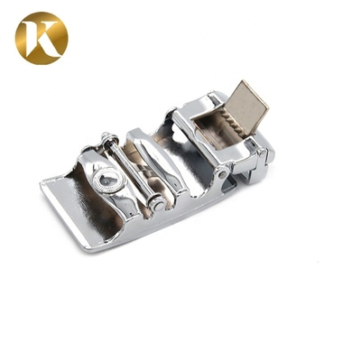 Wenzhou Kml Diseño de moda hombres accesorios de hebilla automática de cinturón de metal
