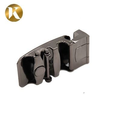 Superficies negras de cinturones automáticos con tratamiento de superficie de tallado