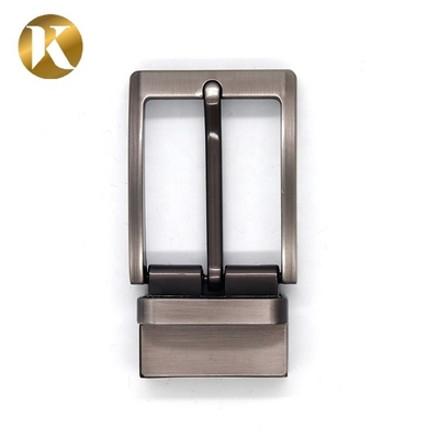 Wenzhou KML 35 mm Reversible Rectangle Cuadrado Pin de zinc de aleación de cinturón correa