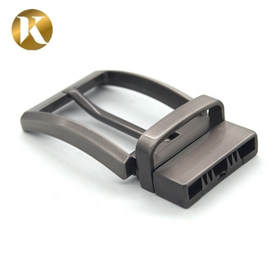 Wenzhou KML 35 mm Reversible Rectangle Cuadrado Pin de zinc de aleación de cinturón correa