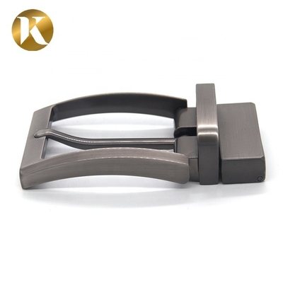 Wenzhou KML 35 mm Reversible Rectangle Cuadrado Pin de zinc de aleación de cinturón correa