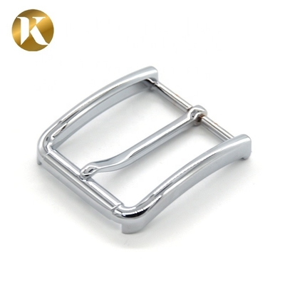 Fabrica de diseño de moda personalizado de aleación de zinc de precio asequible Pin cinturón de metal corcheta con logotipo