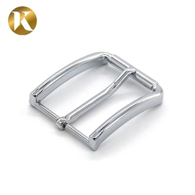 Fabrica de diseño de moda personalizado de aleación de zinc de precio asequible Pin cinturón de metal corcheta con logotipo